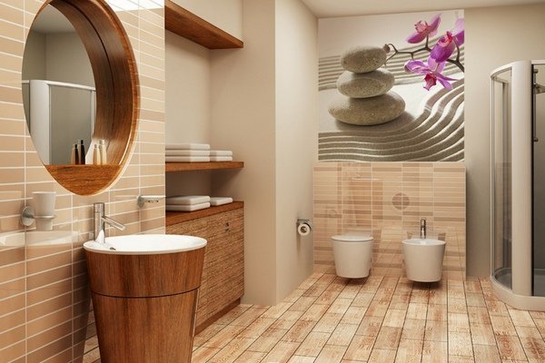 13 great ideas for decorating the walls of your bathroom