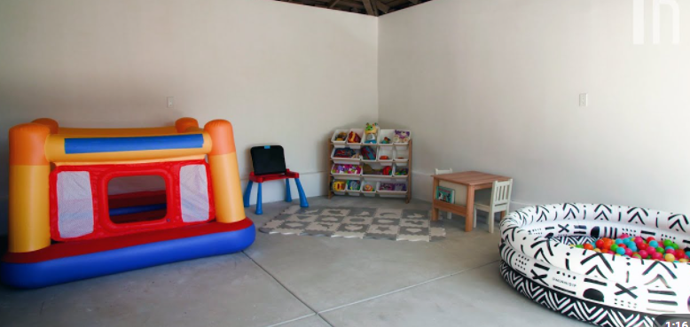 How to turn your garage into a welcoming play space