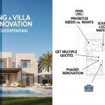 Villa renovation planning checklist in Dubai