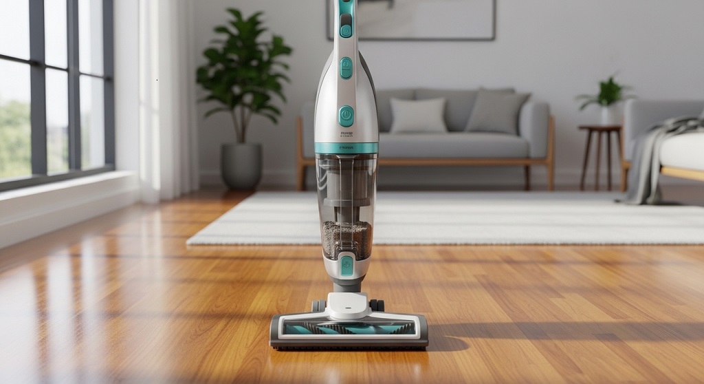 lightweight vacuum cleaning hardwood floor surface safely